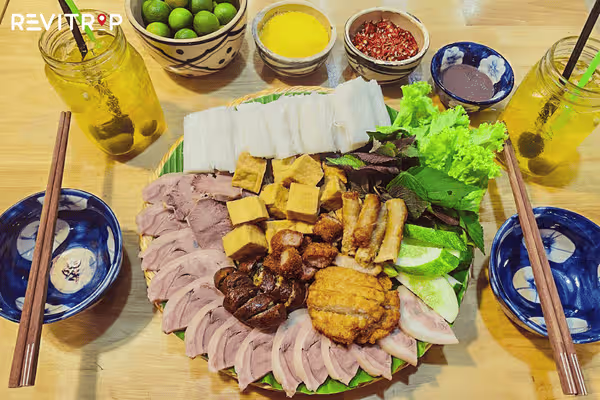 You should try Bun Dau Mam Tom when you visit Hanoi.