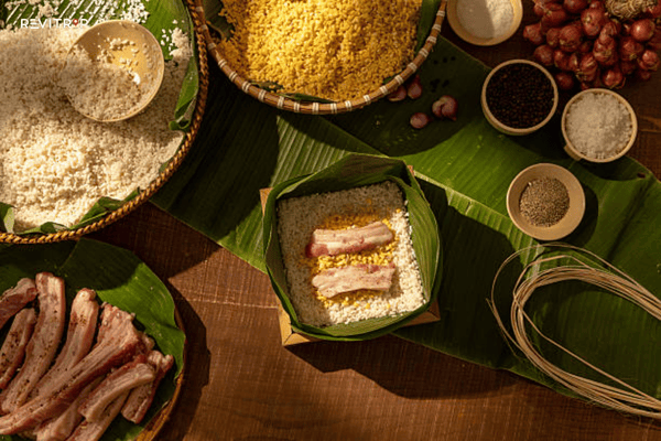 Chung Cake - the ingredients