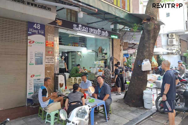 河内米其林餐厅 - Lâm Phở Bò