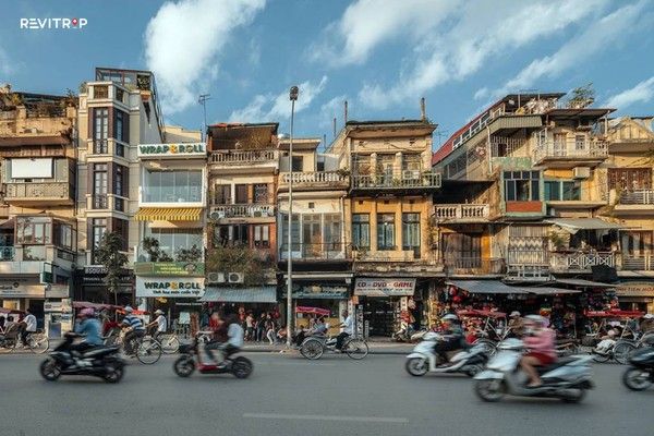 A small corner of Hanoi's Old Quarter.