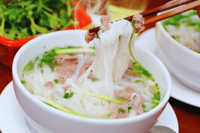 Phở in Hanoi - clear broth, soft rice noodles, quiet comfort