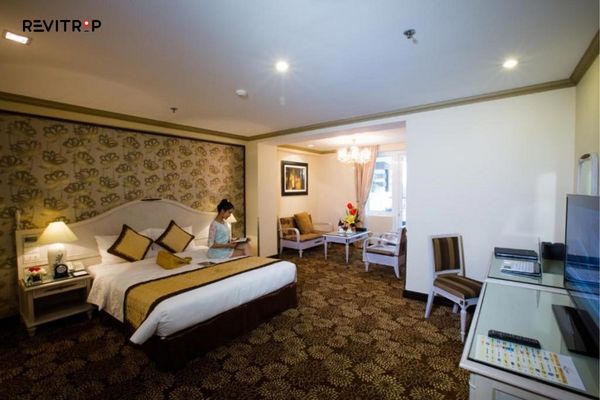 Family room at Chalcedony Hotel Hanoi offering extra space and comfort