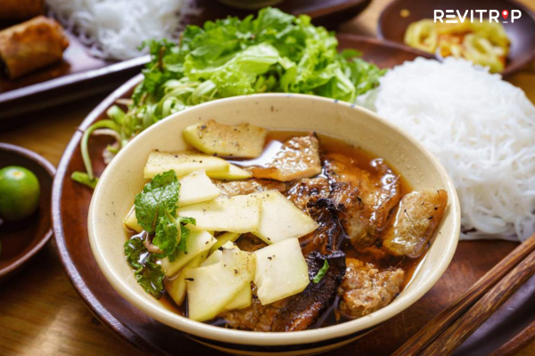 Hanoi food tour - Bun Cha