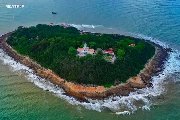 航拍鸿岛
