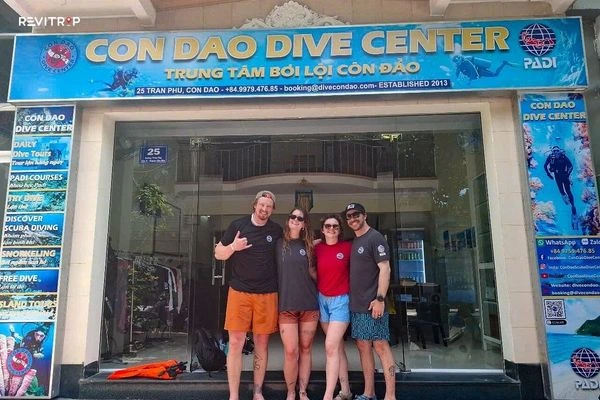 Diving service at Con Dao Dive Center
