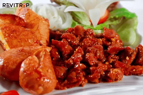 芽庄乐景烧牛肉 (Bo Nuong Lac Canh)