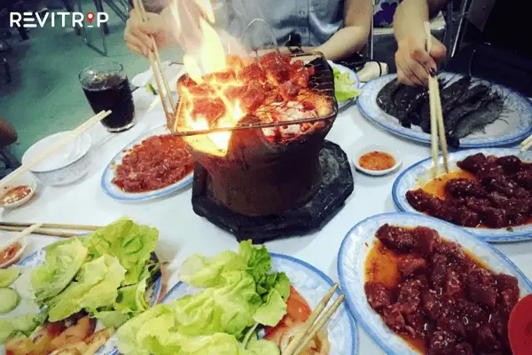 芽庄乐景烧牛肉 (Bo Nuong Lac Canh)