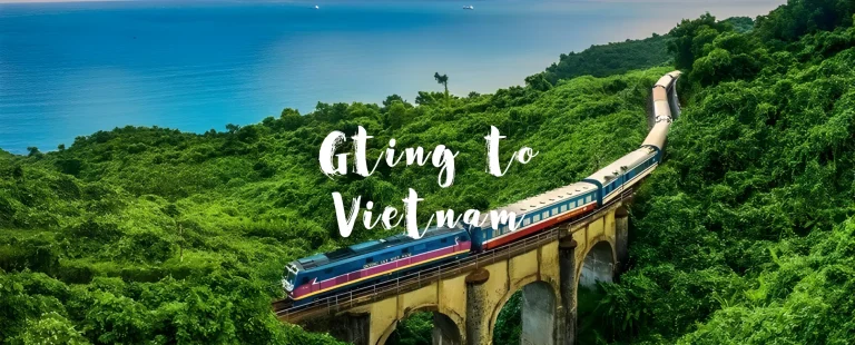 International travelers arriving at Vietnam airport terminal