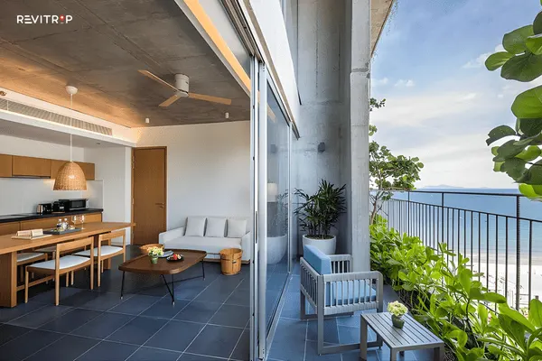 岘港希克兰海滩酒店内饰，宁静的生态精品设计