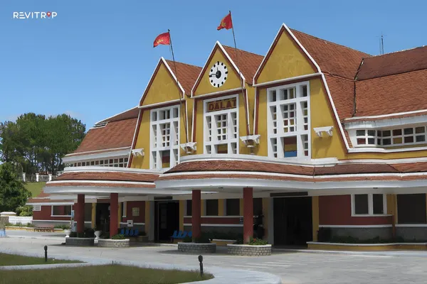 Front View of Da Lat Railway Station