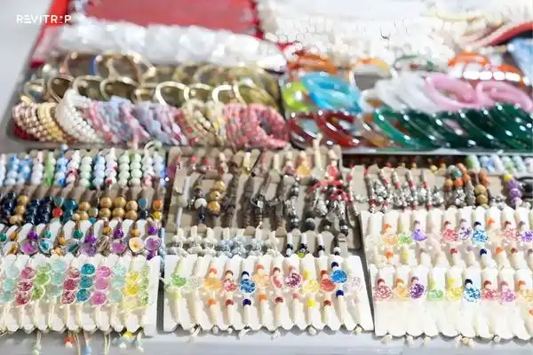 下龙夜市珍珠制品