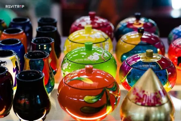 漆器和贝壳工艺品