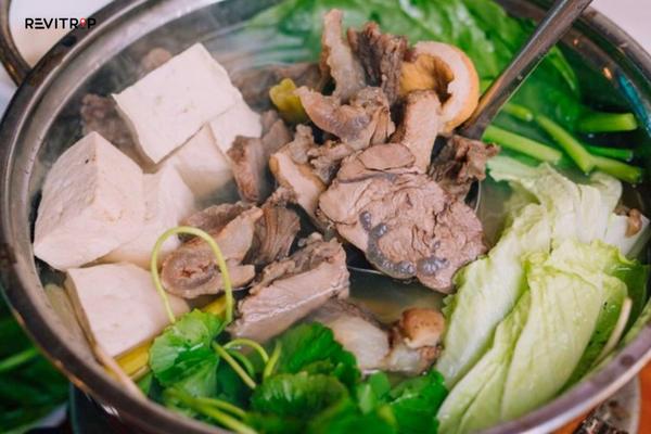 Pho lau bo combines the familiar comfort of pho broth with the communal format of hotpot.
