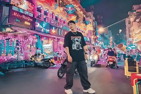 Take Photos in the Neon Ligh