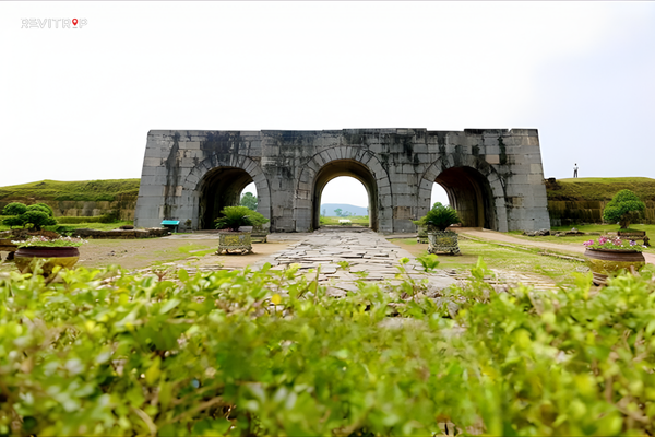 Rural landscape around Ho Dynasty Citadel UNESCO site