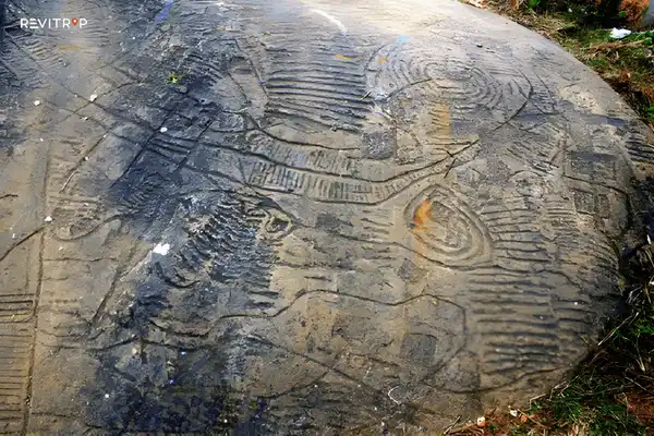 Sa Pa Ancient Rock Field carvings