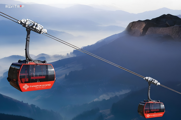 Fansipan Cable Car from Sapa