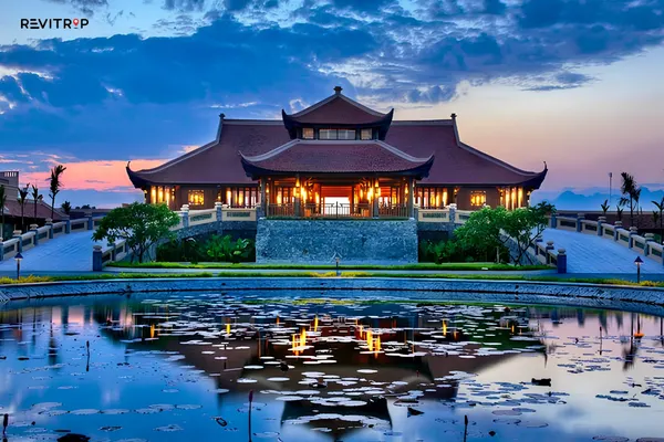 Emeralda Resort Ninh Binh with outdoor pool near Van Long Nature Reserve