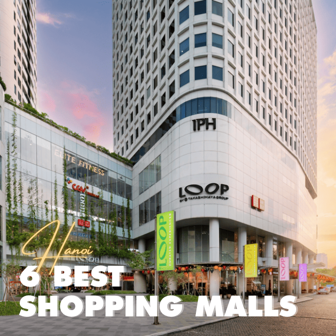 Exterior of IPH shopping mall in Hanoi, featured image for a guide to the 6 best shopping malls in Hanoi