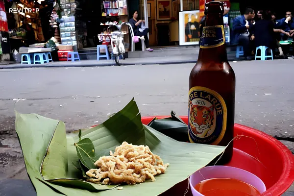 Local Beer and Street Food on Ta Hien Street
