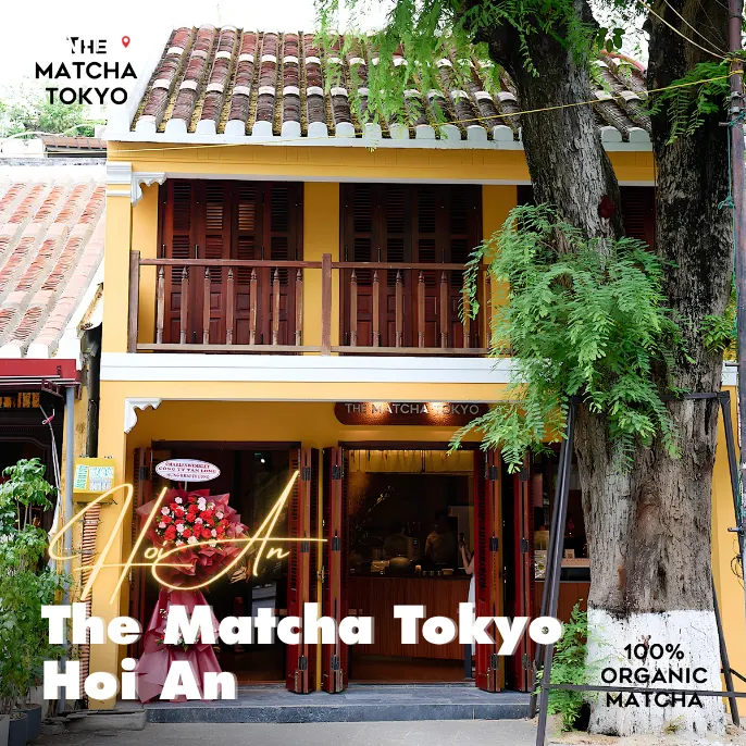 The Matcha Tokyo Hoi An storefront on Le Loi Street in Hoi An Old Town